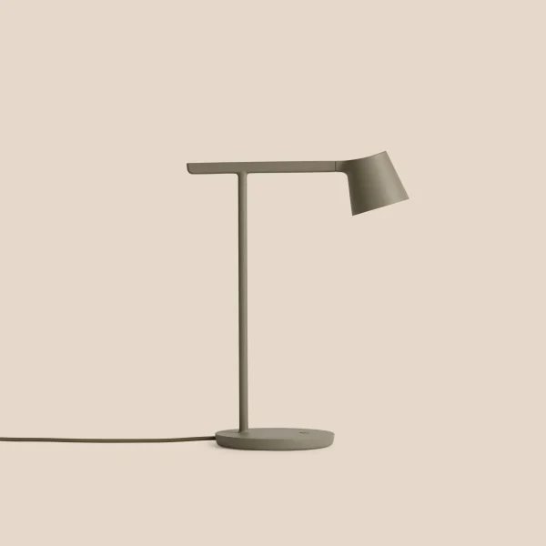 Hot Muuto Tip Table Lamp, Olive