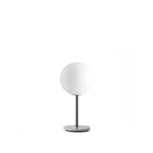 Store Audo TR Bulb Table Lamp High Dimmer, Grey Marble, Shiny Bulb