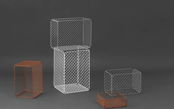 Online Normann-Copenhagen Track basket 34 x 43 x 20, White