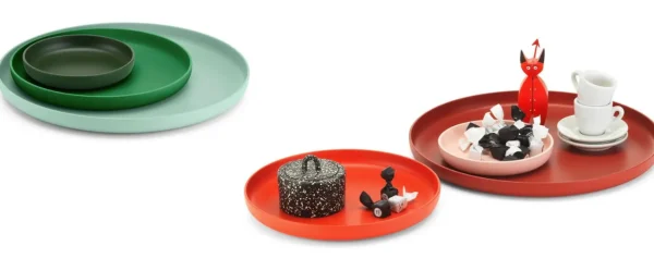 Flash Sale Vitra Trays set/3, greens