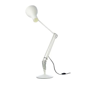 Clearance Anglepoise Type 75 Desk Lamp, Jasmine White, Table Base