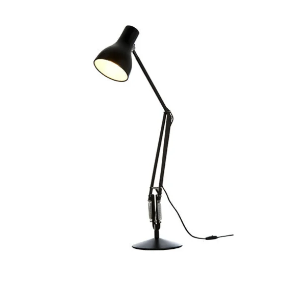 Best Sale Anglepoise Type 75 Desk Lamp, Jet Black, Table Base