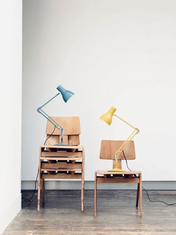 New Anglepoise Type 75 Desk Lamp, Margaret Howell, Saxon Blue