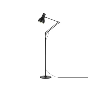 Clearance Anglepoise Type 75 Floor Lamp, Jet Black