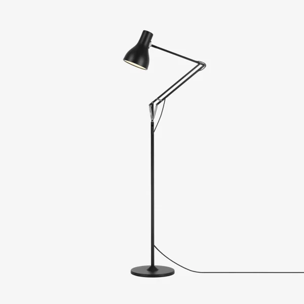 Clearance Anglepoise Type 75 Floor Lamp, Jet Black