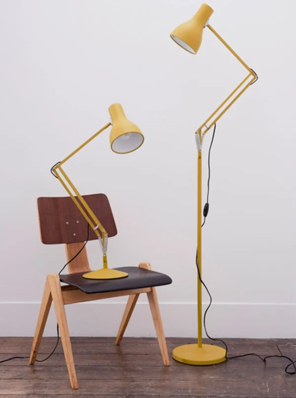 Online Anglepoise Type 75 Floor Lamp, Margaret Howell, Yellow