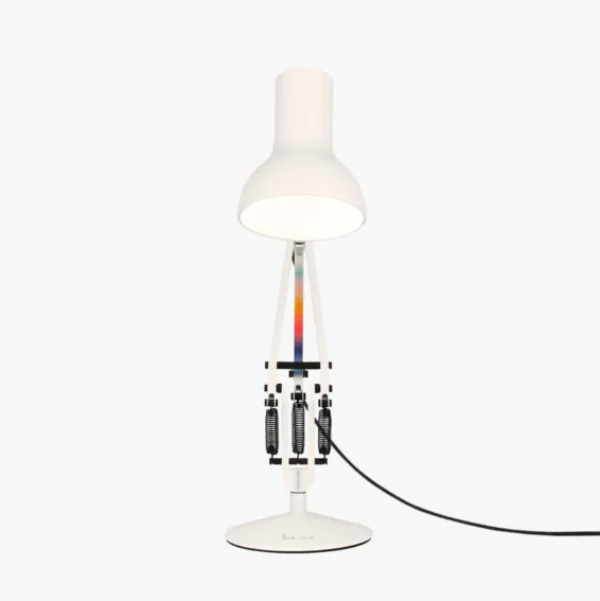 Cheap Anglepoise Type 75 Mini Desk Lamp, Paul Smith, Edition Six (White)