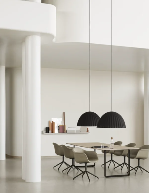 New Muuto Under the Bell Pendant, Black, 82 cm