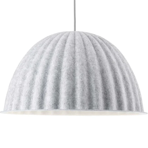 Cheap Muuto Under The Bell Pendant, white melange, 55cm