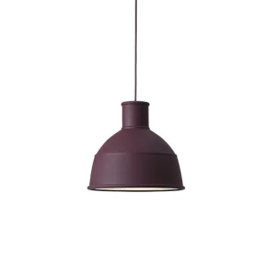 Hot Muuto Unfold Pendant, Burgundy