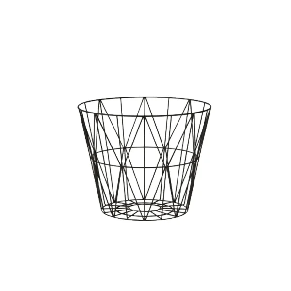 Store Ferm Living Wire Basket, Small, Black