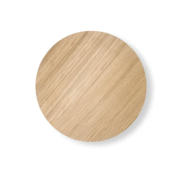 New Ferm Living Wire Basket Top, Oiled Oak, Small